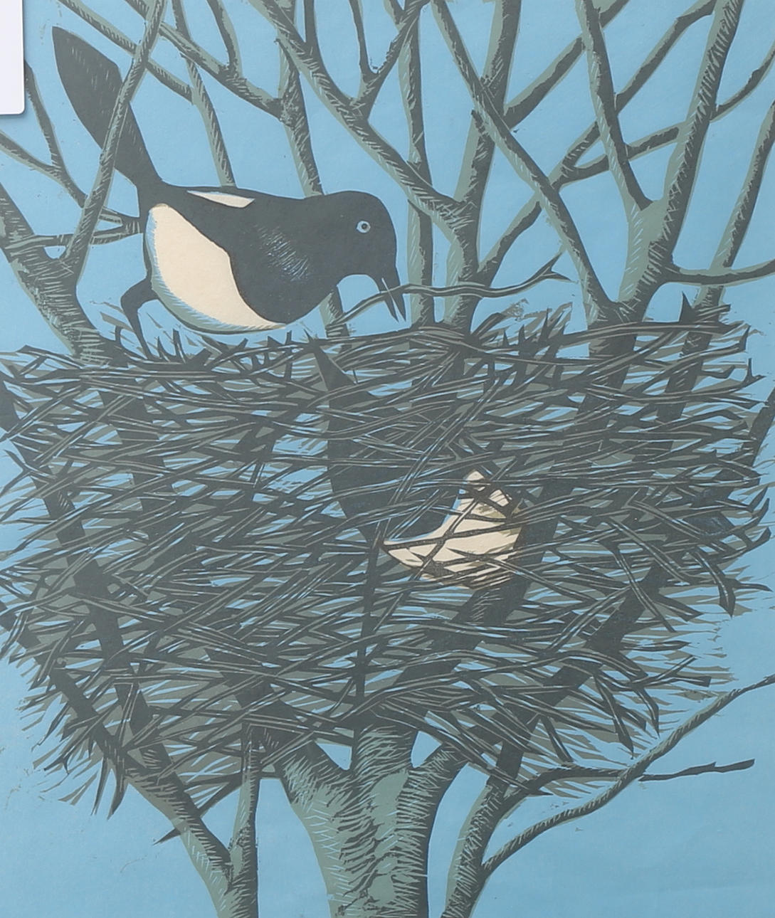 SVEN LJUNGBERG. Färglitografi, signerad och numrerad 51/350.