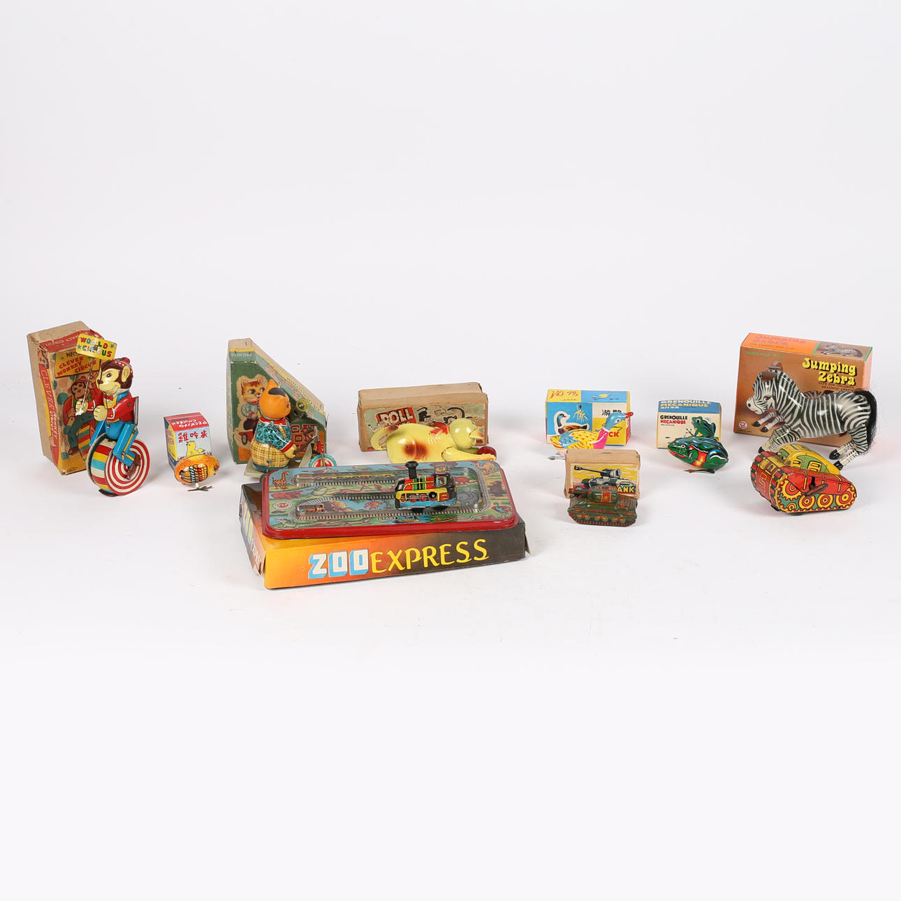 TINPLATE CLOCKWORK TOYS (10).