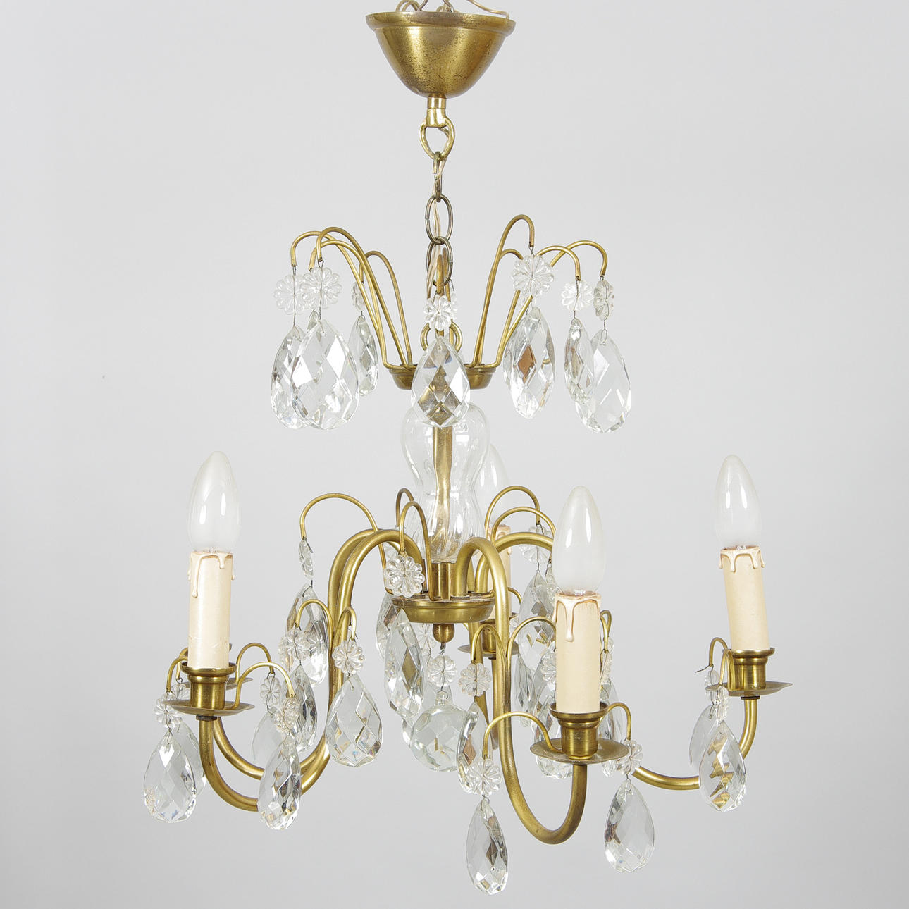 LJUSKRONA, 5-armad, 1900-talets mitt.