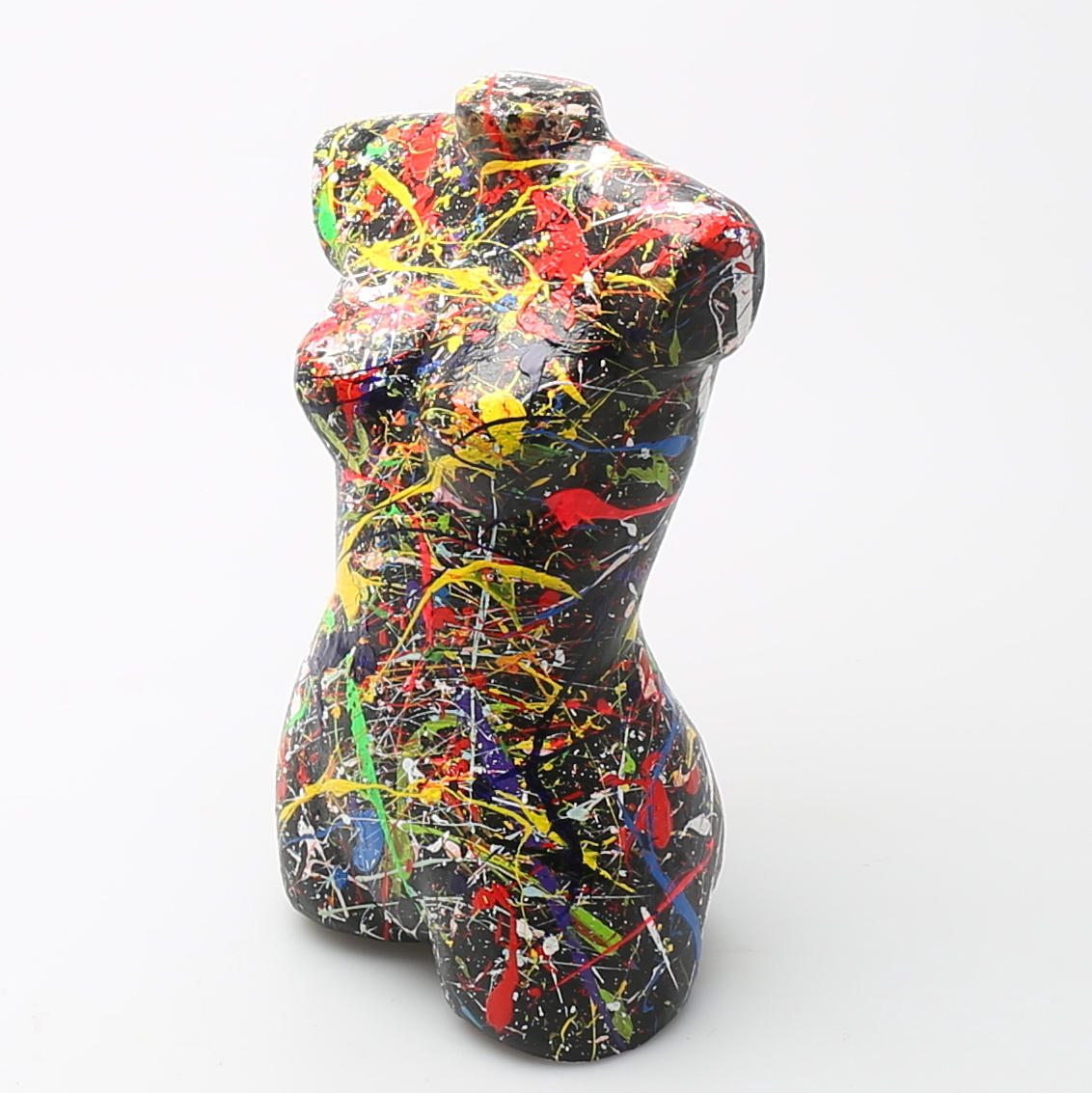 PER OLA ANDERSSON. Skulptur i papier maché, torso, signerad.