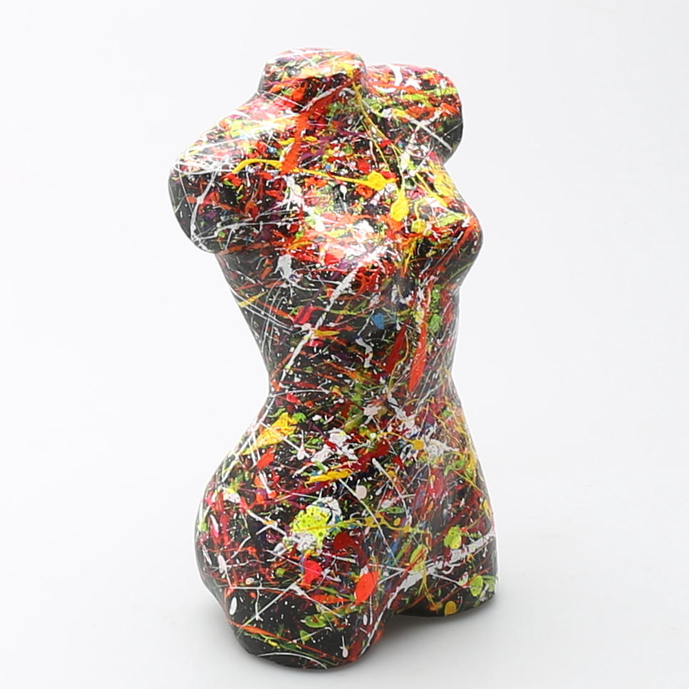 PER OLA ANDERSSON. Skulptur i papier maché, torso, signerad.