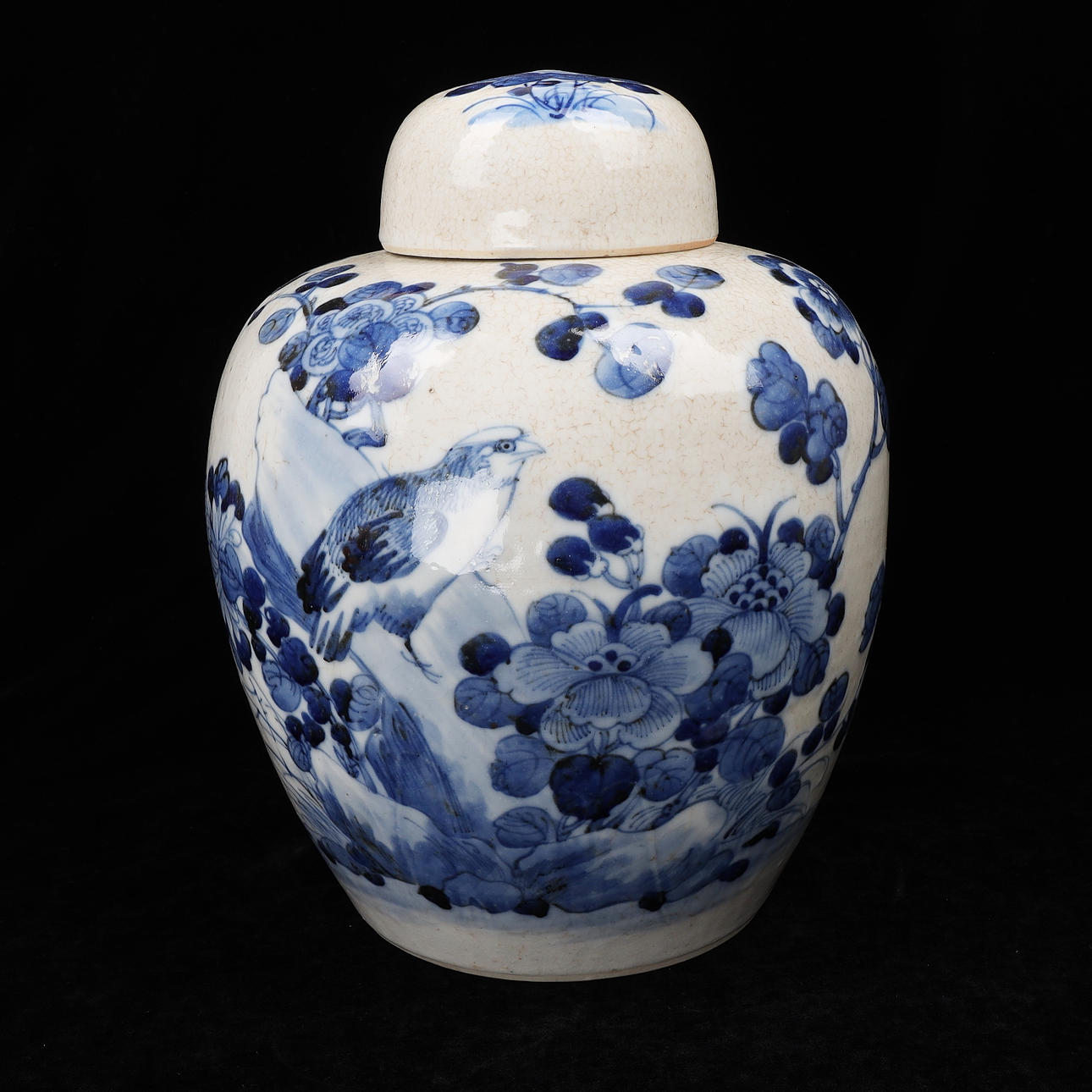 LOCKURNA, porslin, Kina, 1800-tal.