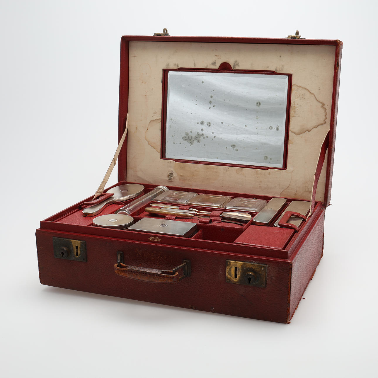 TOILETTENGARNITUR, CARTIER, UM 1930.