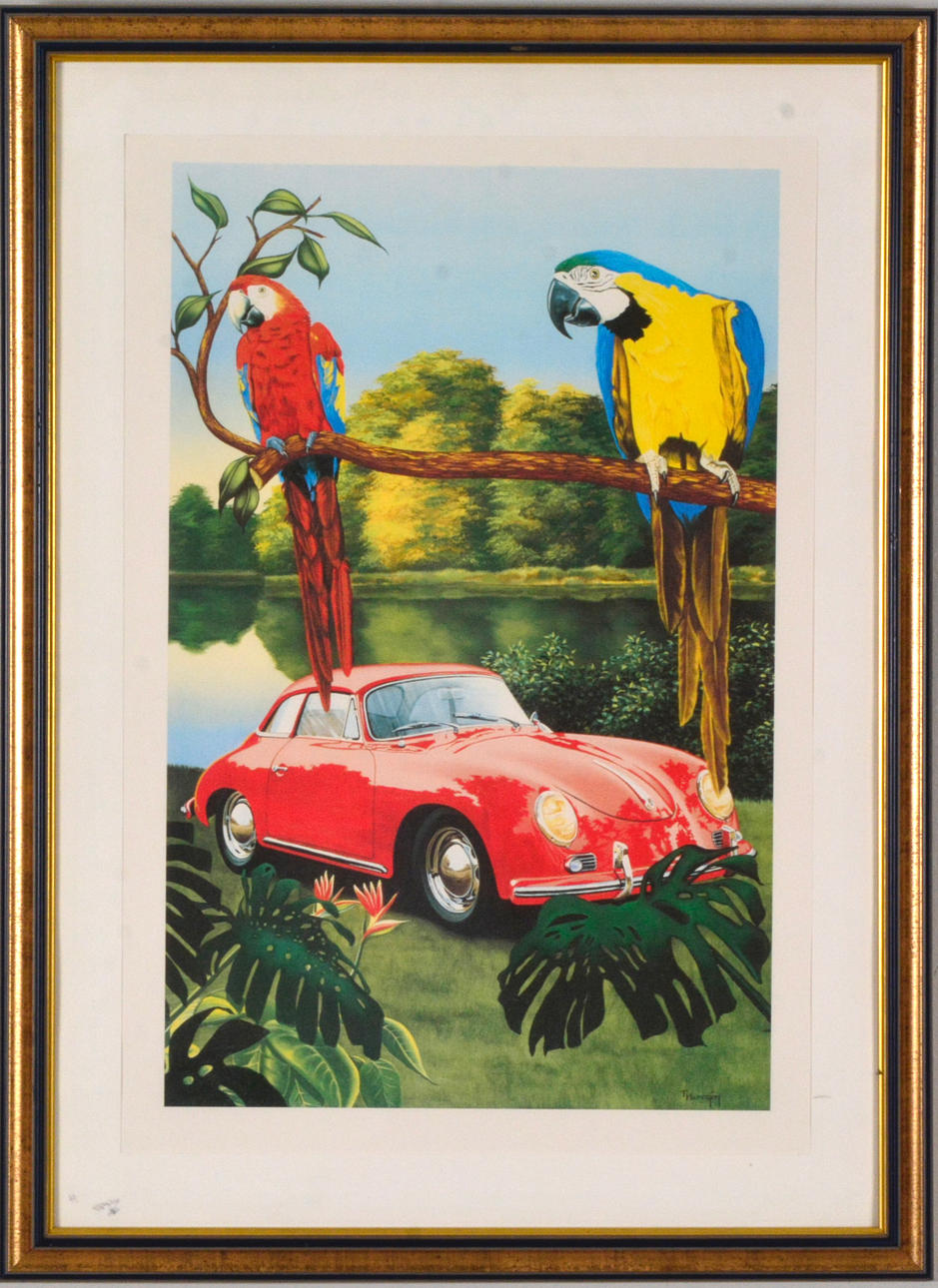 THOMAS HAFSTRÖM. Färgserigrafi.