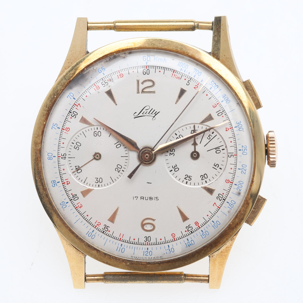 WRISTWATCH, 18k gold, Sully, Chronometer, automatic. Clocks & Watches ...