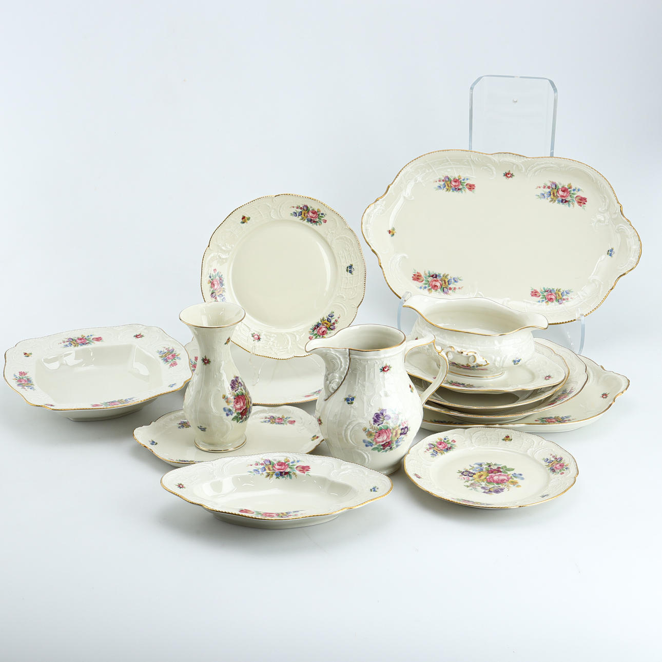 A 79 piece tableware set “Sanssouci” Rosenthal, Germany.