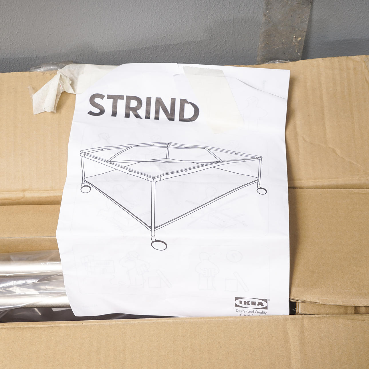 SOFABORD „Strind“ Ikea, Moderne produktion.