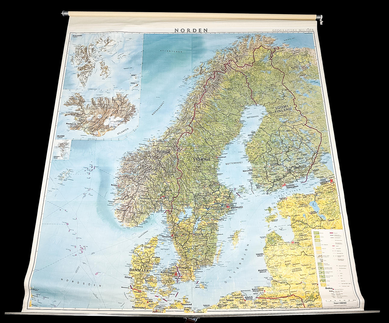 KARTA, "Norden", 1900-tal.