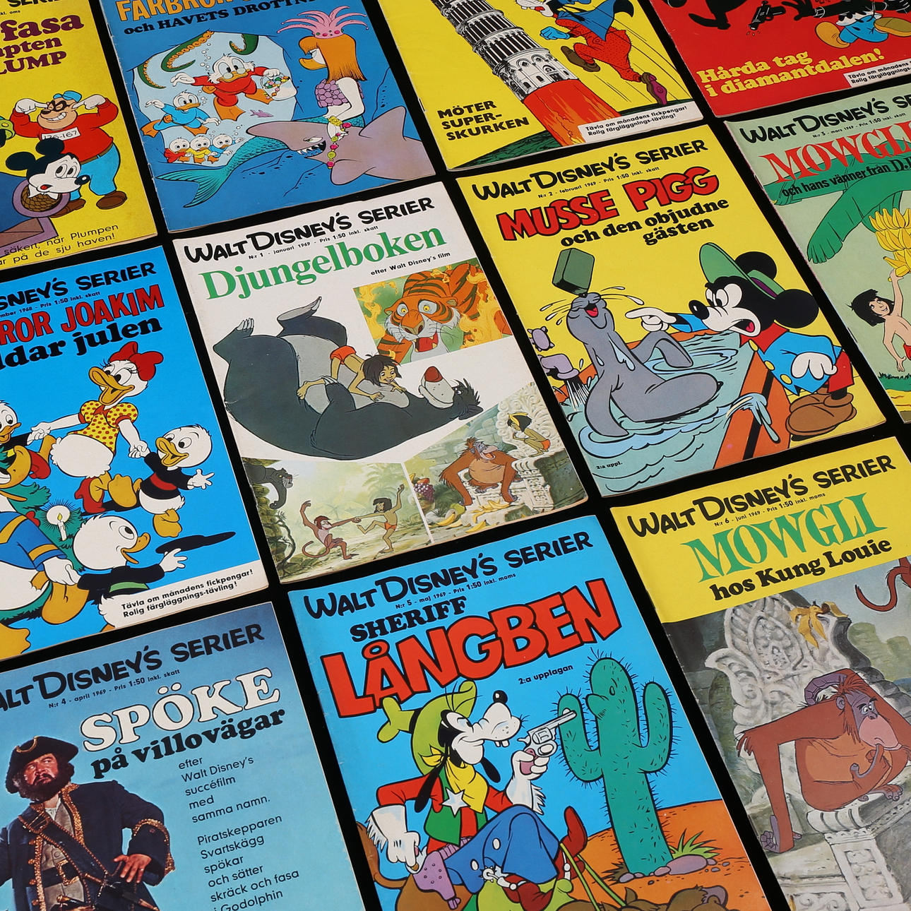 WALT DISNEY'S COMICS, 23, 1968-1970.
