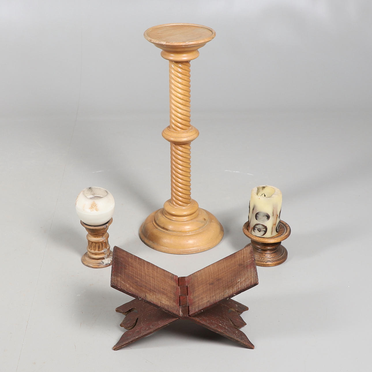 EN SPIRAL FICKLAMPA.