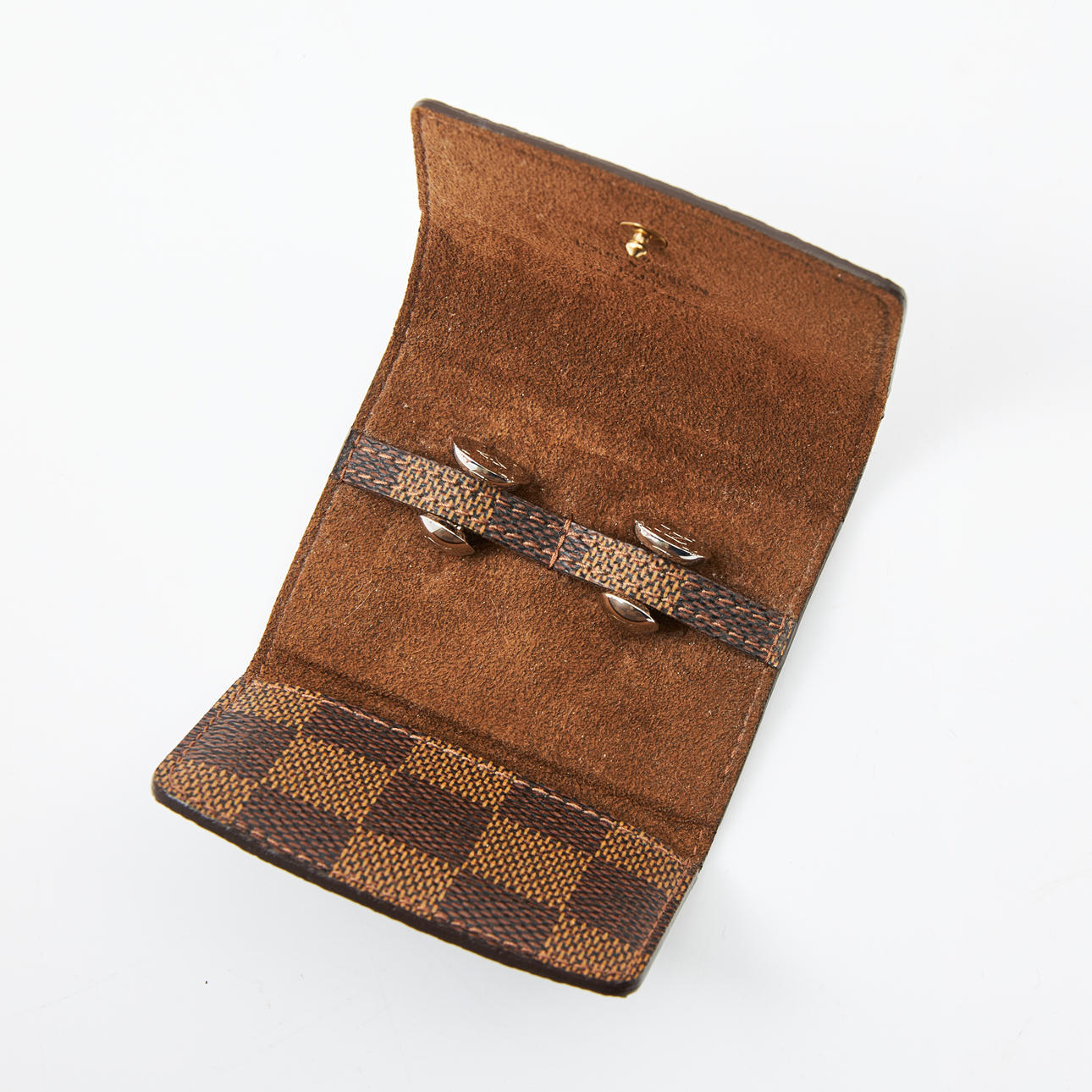 LOUIS VUITTON, Manschettenknöpfe mit Etui.