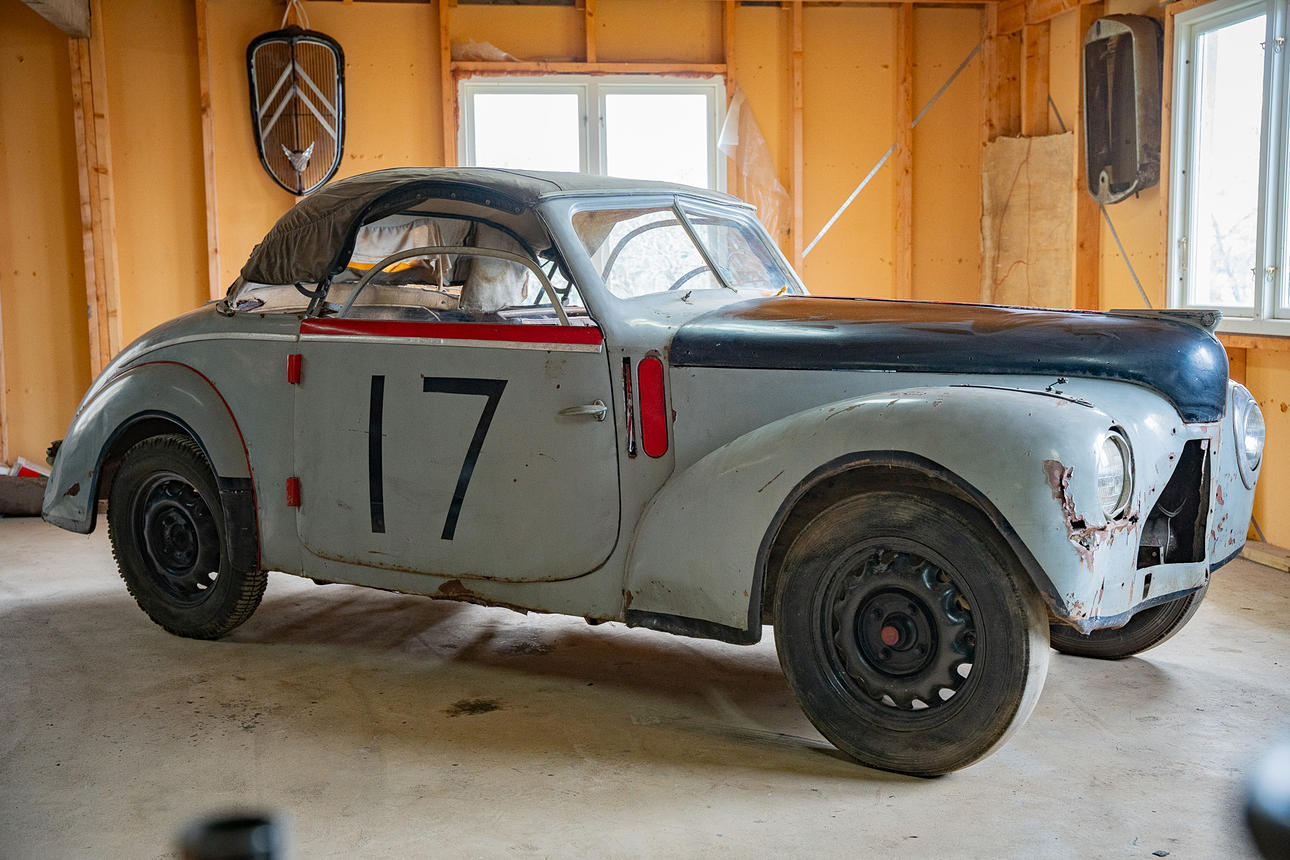SKODA CABRIOLET, årsmodell 1952, Tyskland.