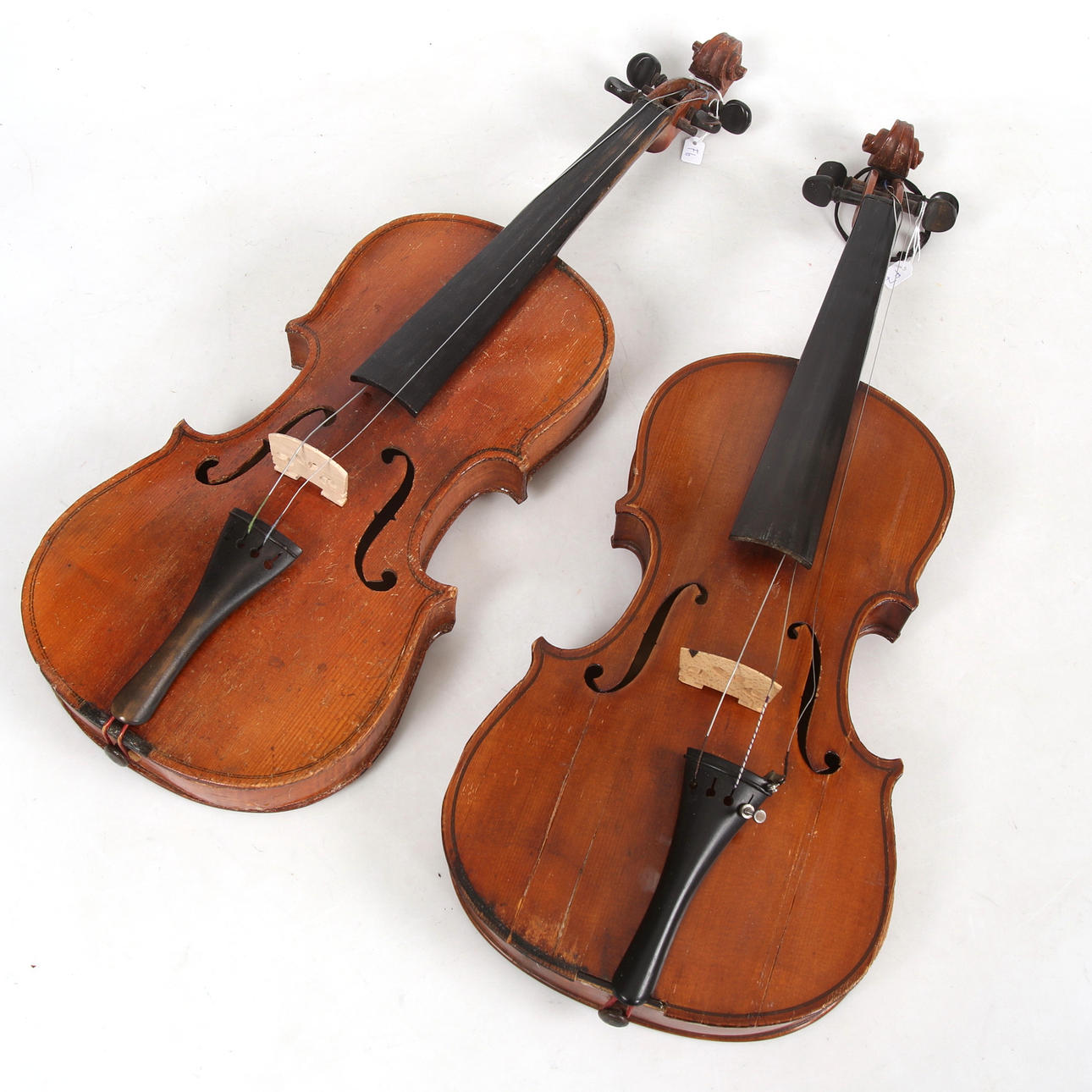 Dos violines del siglo XX.