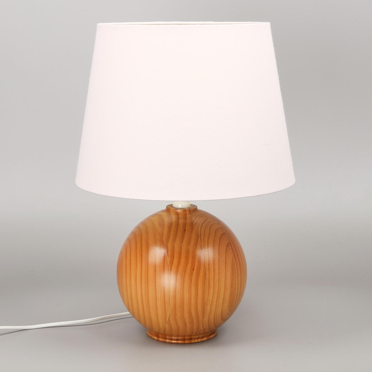 BORDSLAMPA, furu, IKEA.