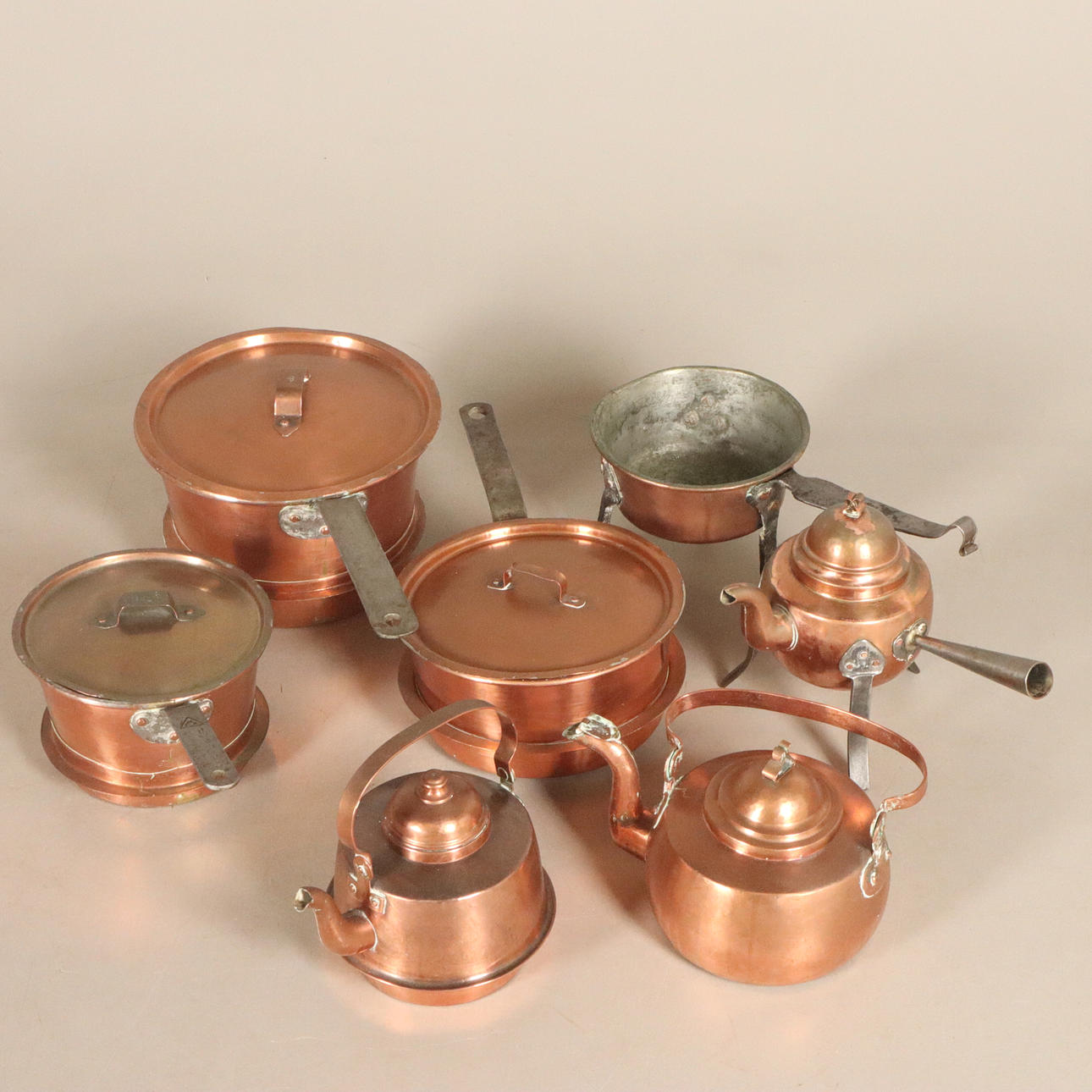 KOPPARFÖREMÅL 7 delar.