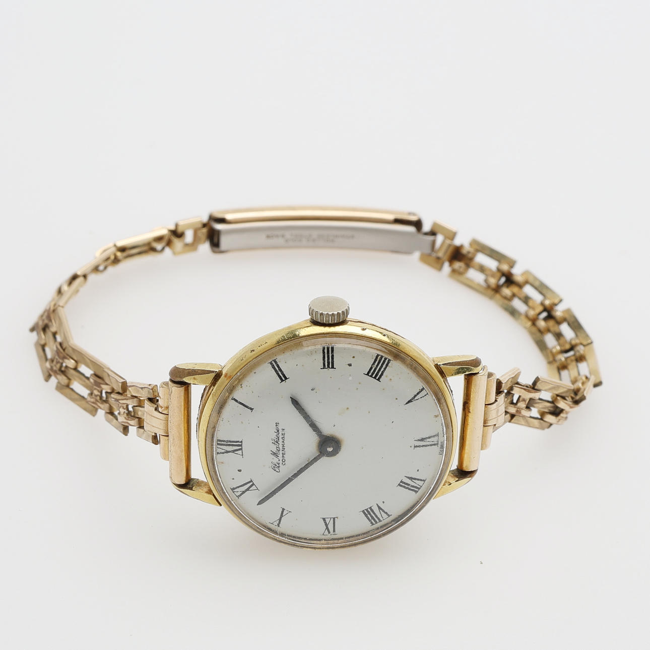 WRISTWATCH, OLE MATHIESEN, COPENHAGEN.