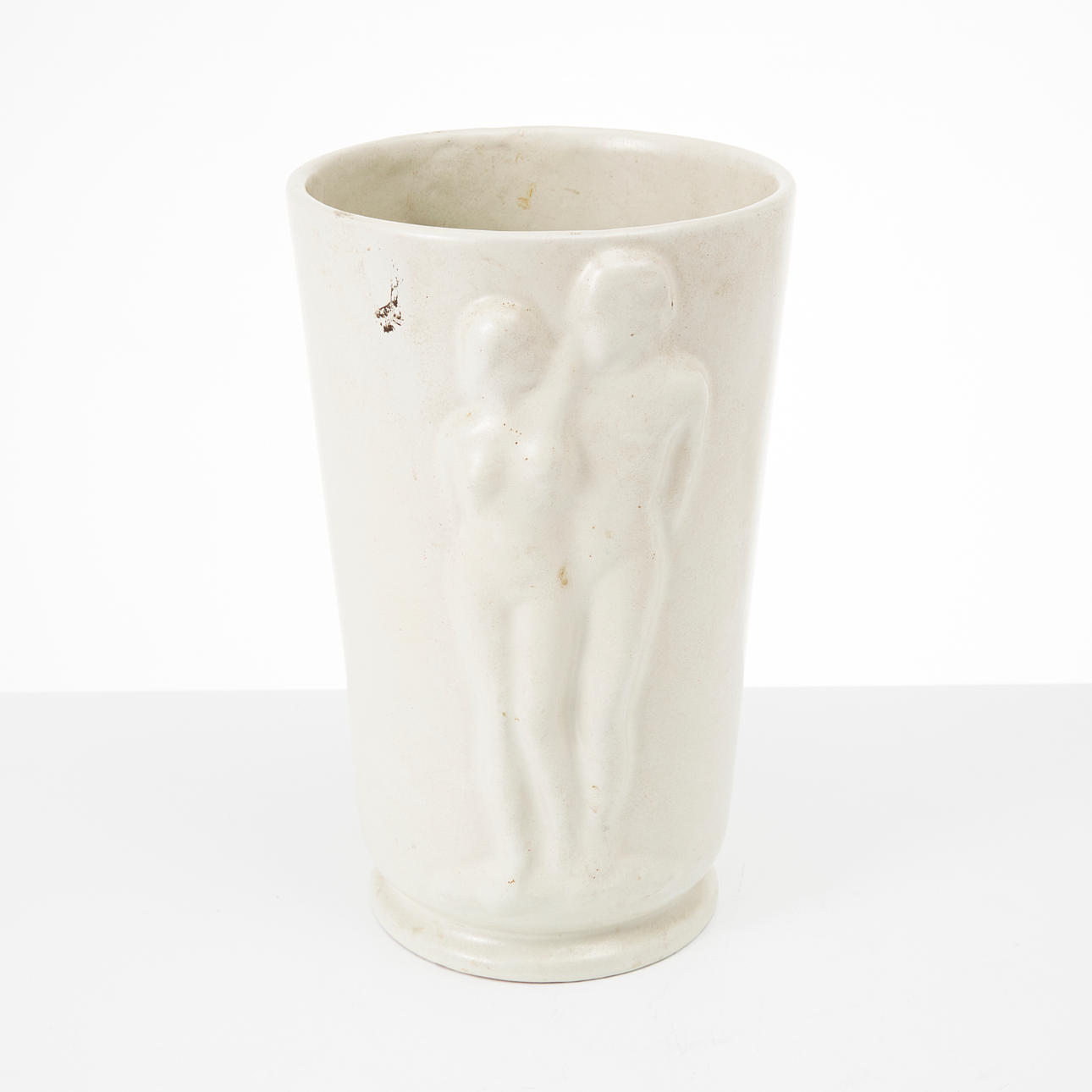 EINAR LUTERKORT. Attributed to. A 1930s glazed earthenware vase, Upsala Ekeby.