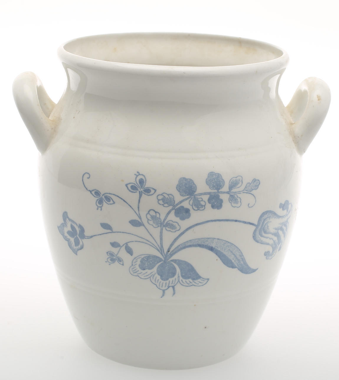 KRUKOR, två stycken. Gustavsberg samt Höganäs samt VAS.