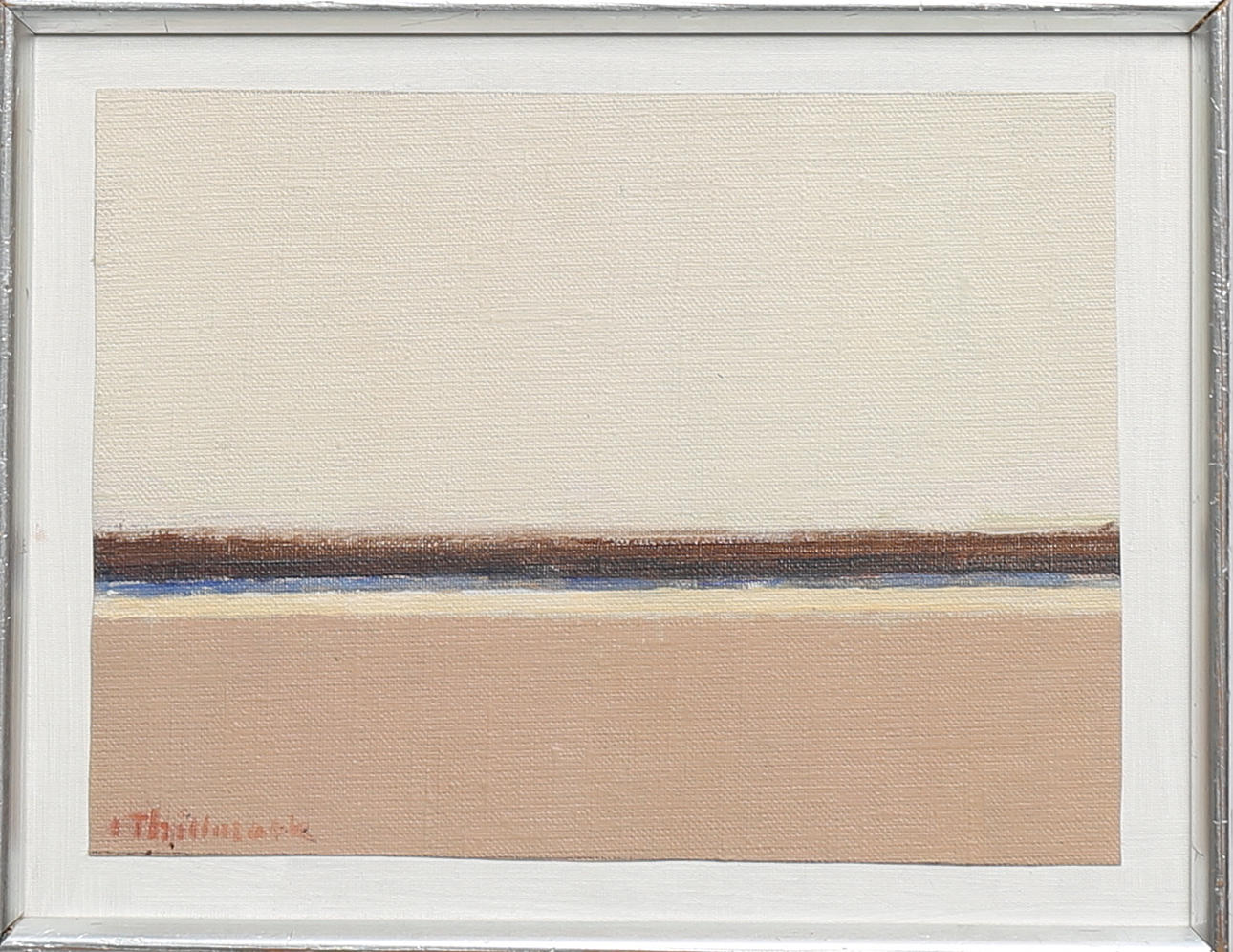INGEMAR THILLMARK. Landskap, olja på pannå, signerd I Thillmark.