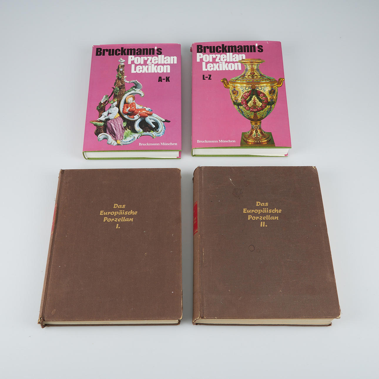 KIRJAT, 2 + 2 kpl, saksalainen, posliini.