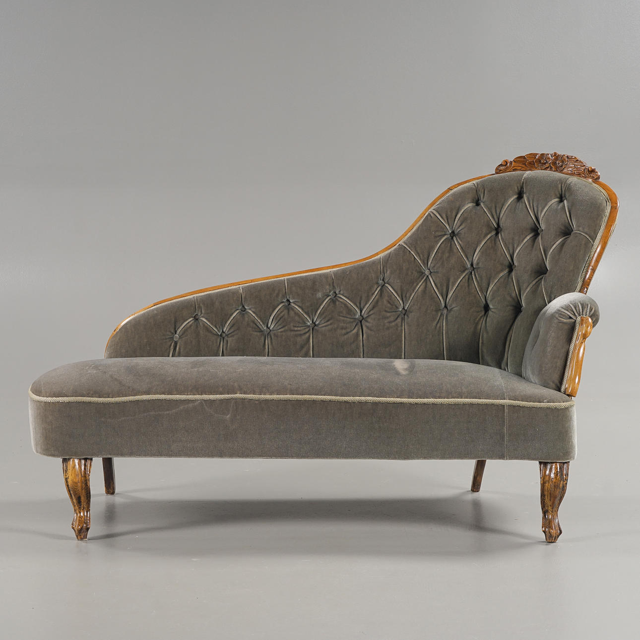 KANAPÉ Nyrokoko, 1800-talets andra hälft.