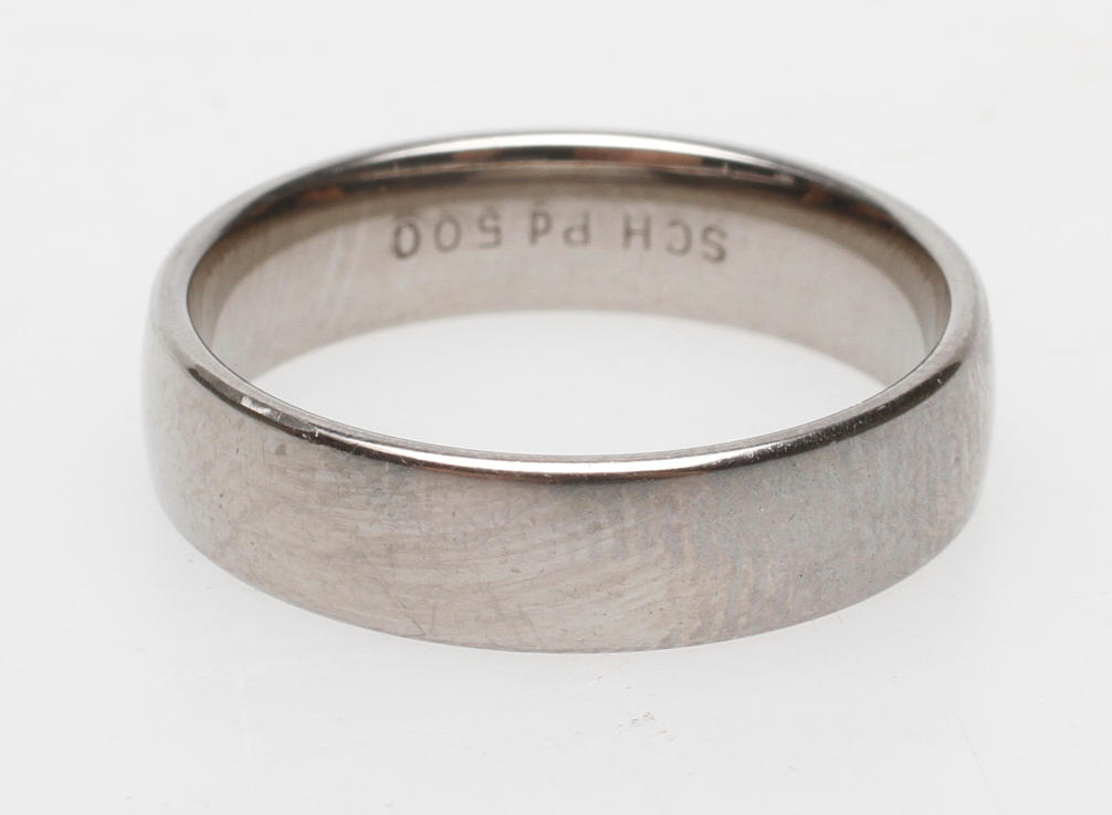 RING PALLADIUM, 4,3 gr.