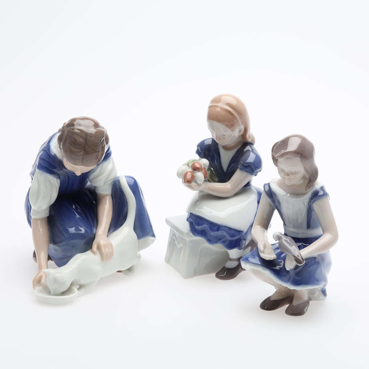 FIGURINER 3 st Bing & Gröndahl, Danamrk.