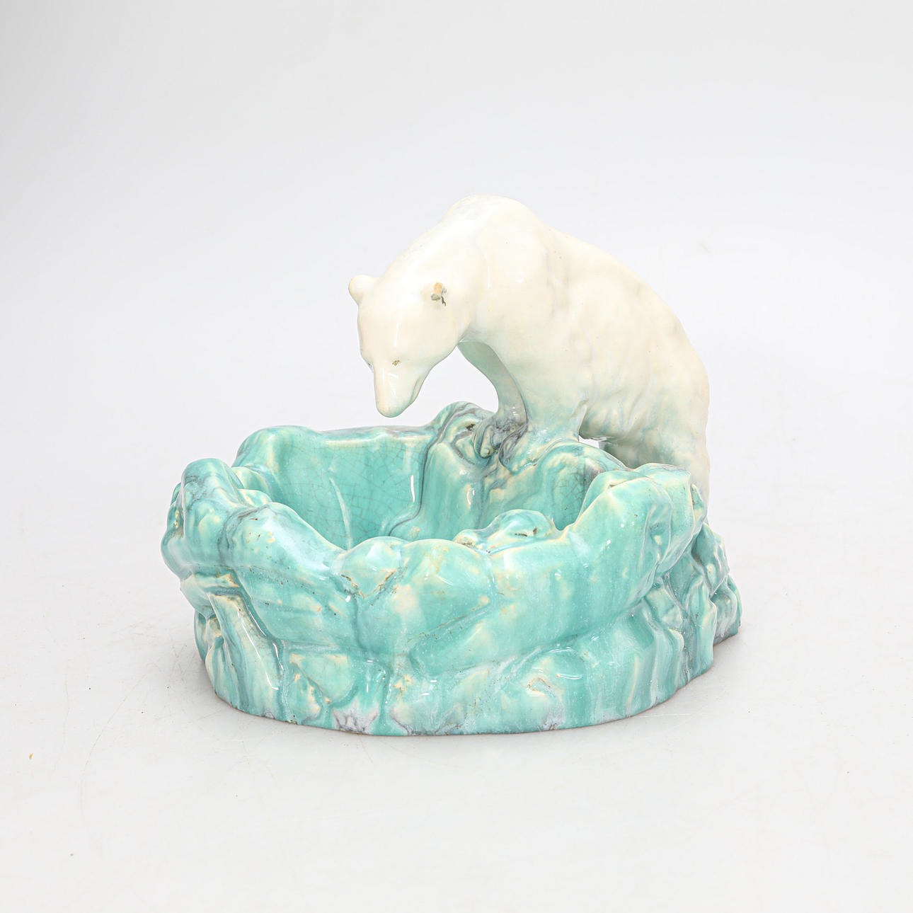 FIGUR/SCHALE, Porzellan.