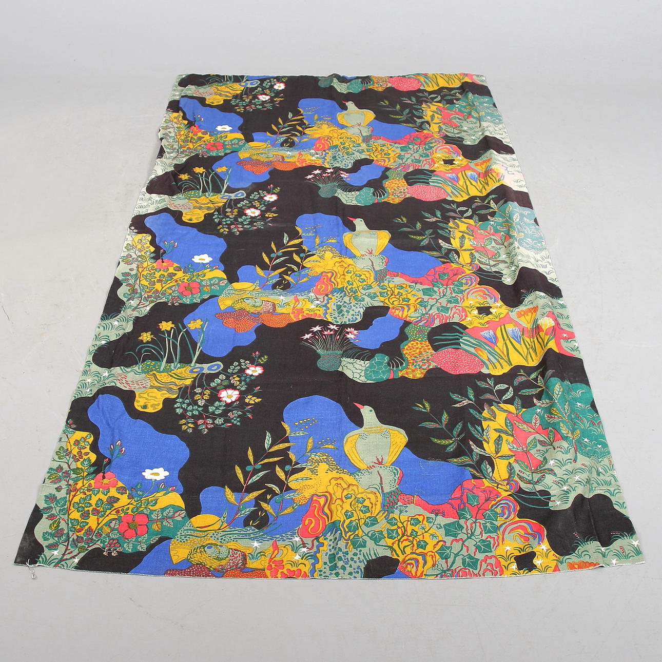 DRAPERI / GARDIN, lin, "Anakreon", Josef Frank, Firma Svenskt Tenn. 1900-tal.