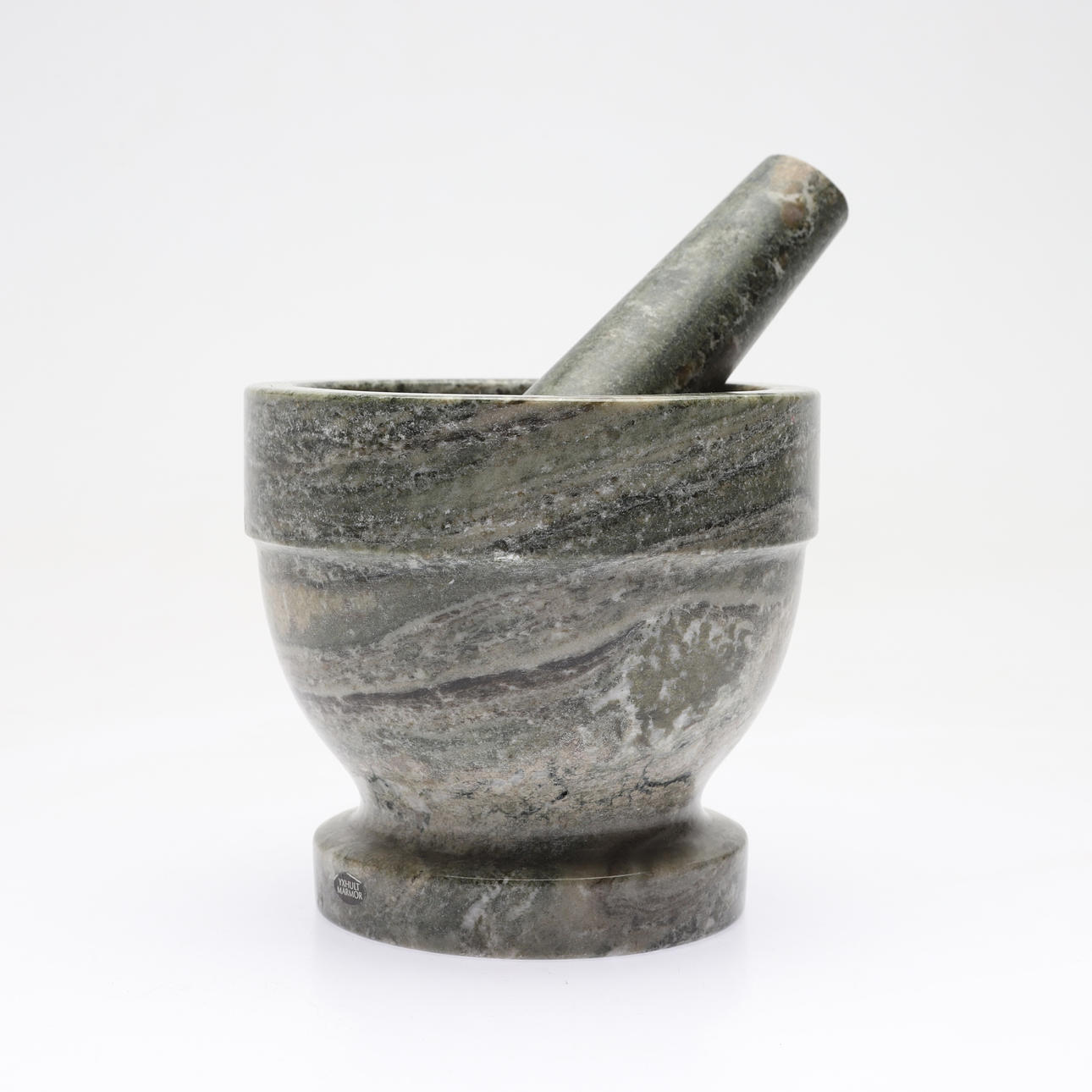MORTEL, with pestle, Yxhult Marble.