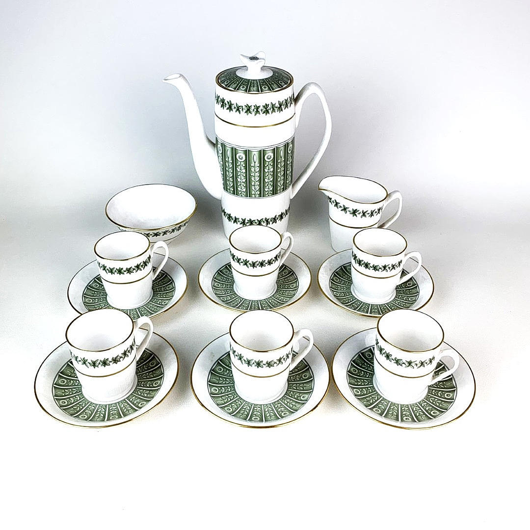 VINTAGE SPODE 'PROVENCE' COFFEE SET.