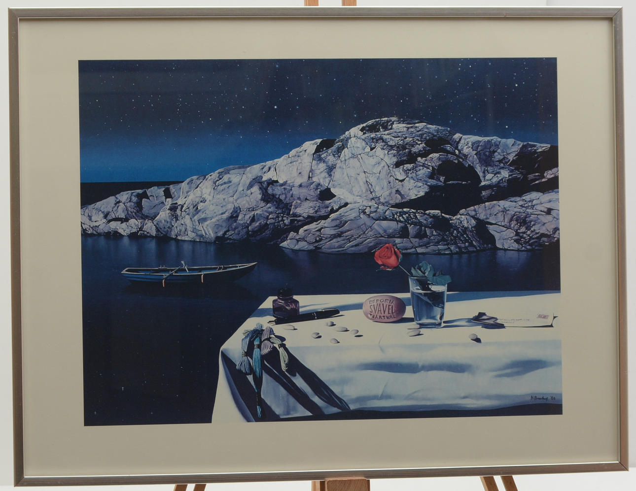 HOWARD BROOKS. Tjære sæbe. Offsettryk.