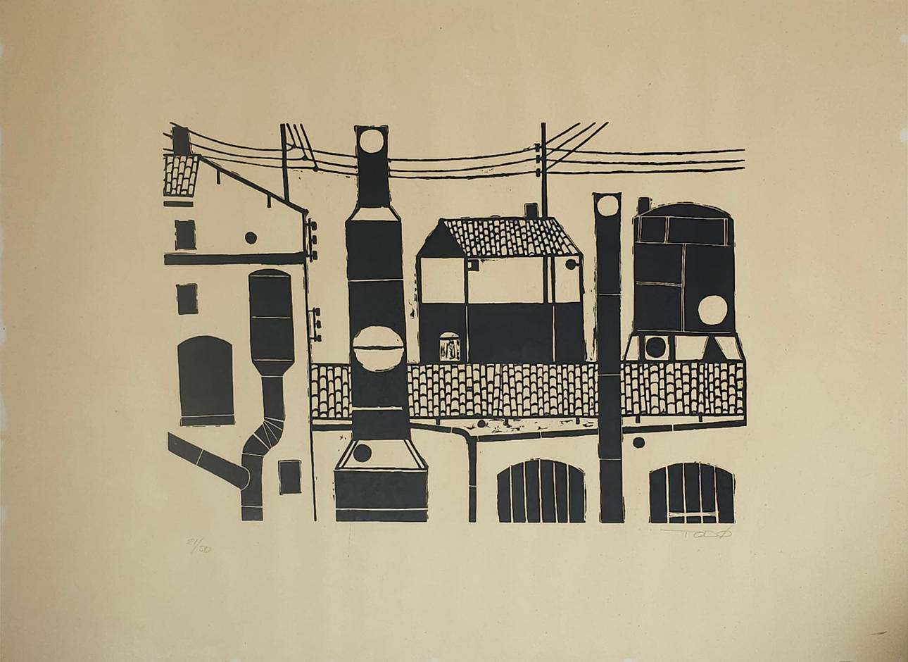 FRANCESC TODÓ (1922-2016) ”FABRIK” 21/50.