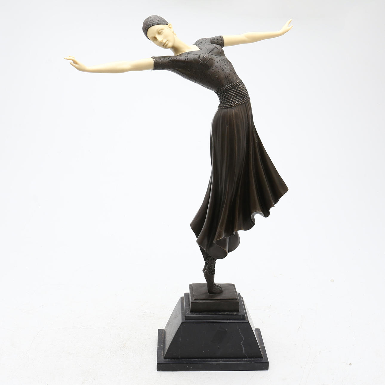 AFTER DEMETRE CHIPARUS. Ballerina.