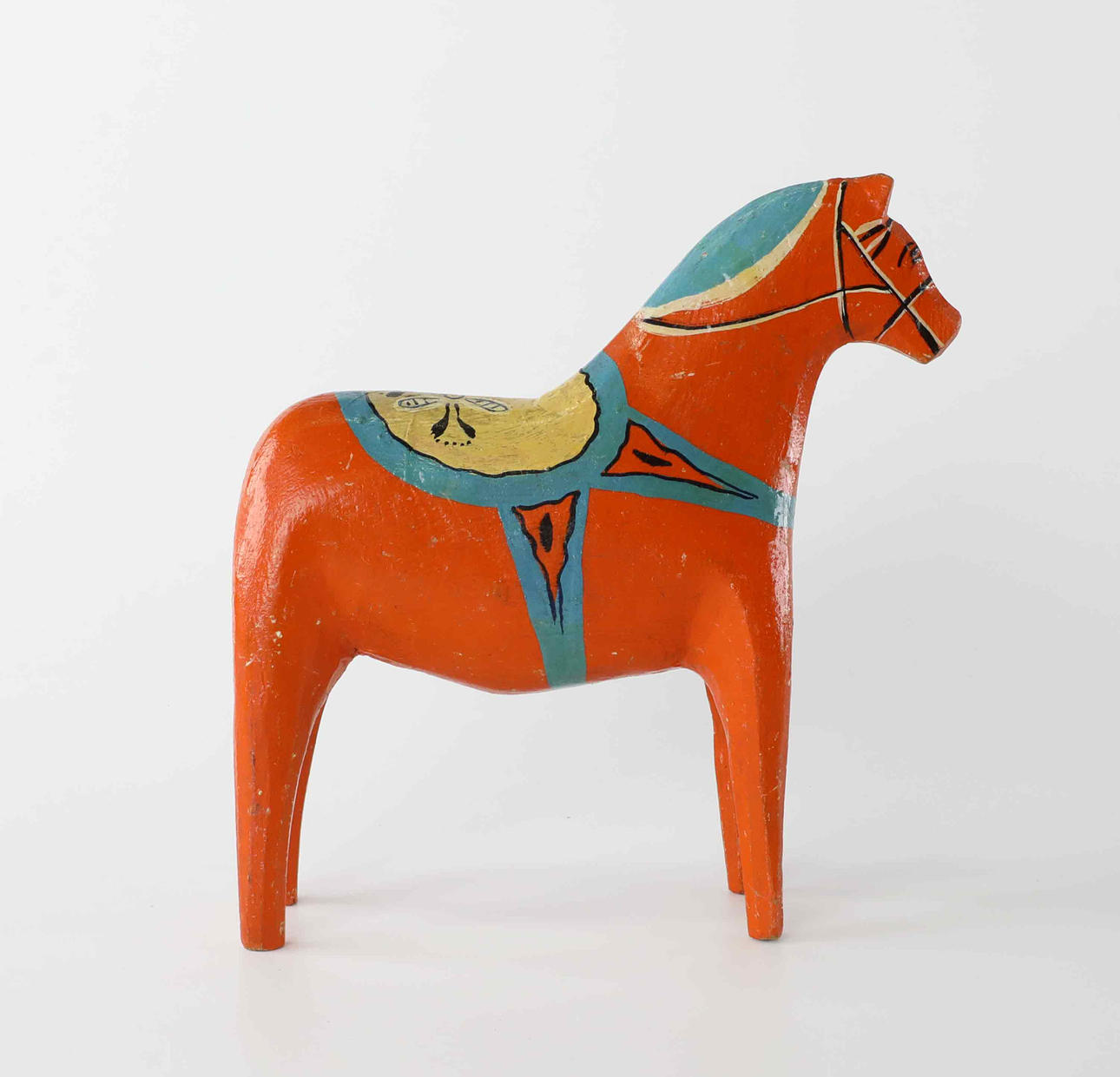 DALAHÄST, snideri, trä, 1900-talets första hälft.