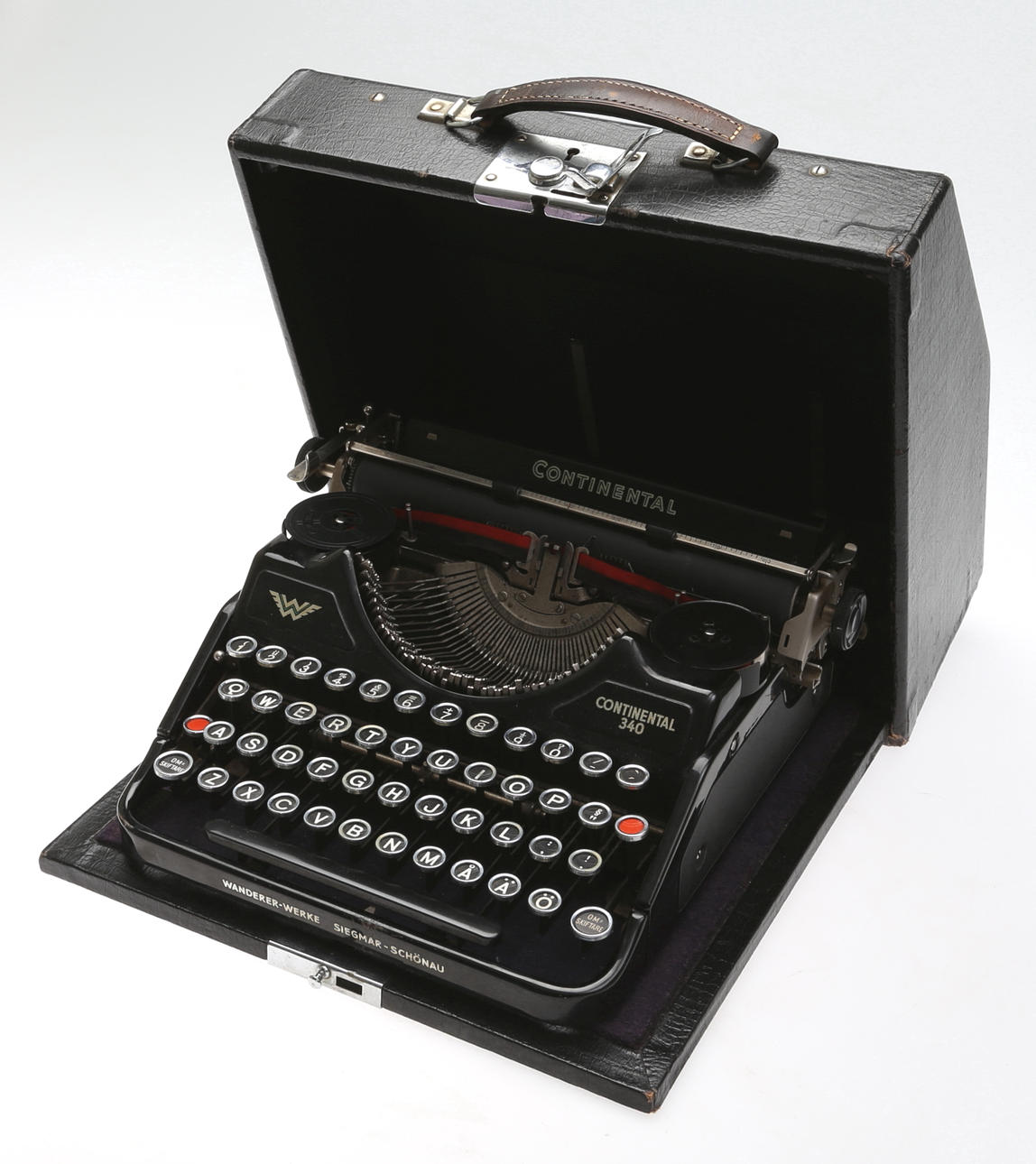 RESESKRIVMASKIN "Continental 340", 1900-talets första hälft.