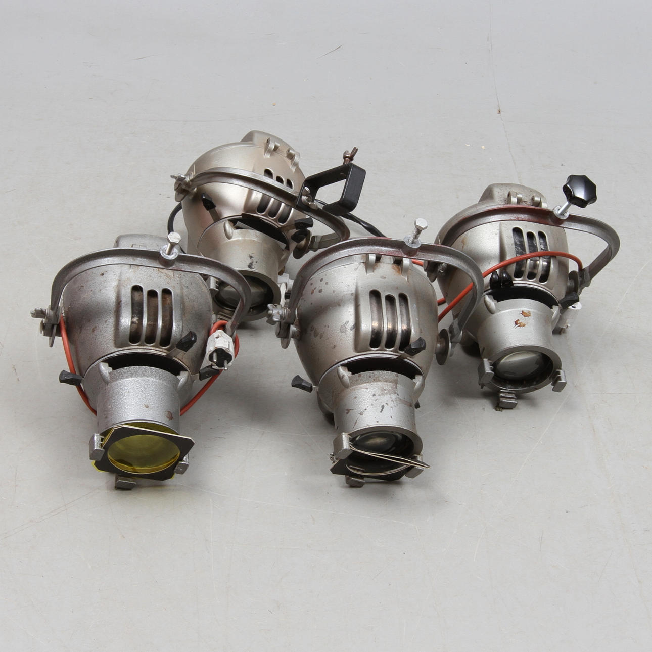 STRÅLKASTARE, 4 st, Strand Electric, England.