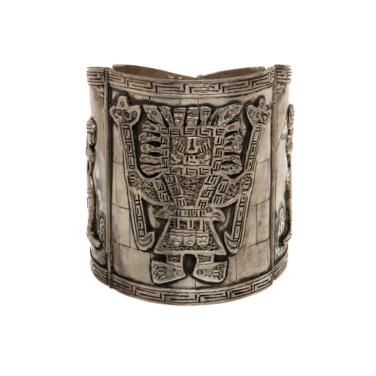 ARMRING, silver, Peru? Vikt 96 gram.