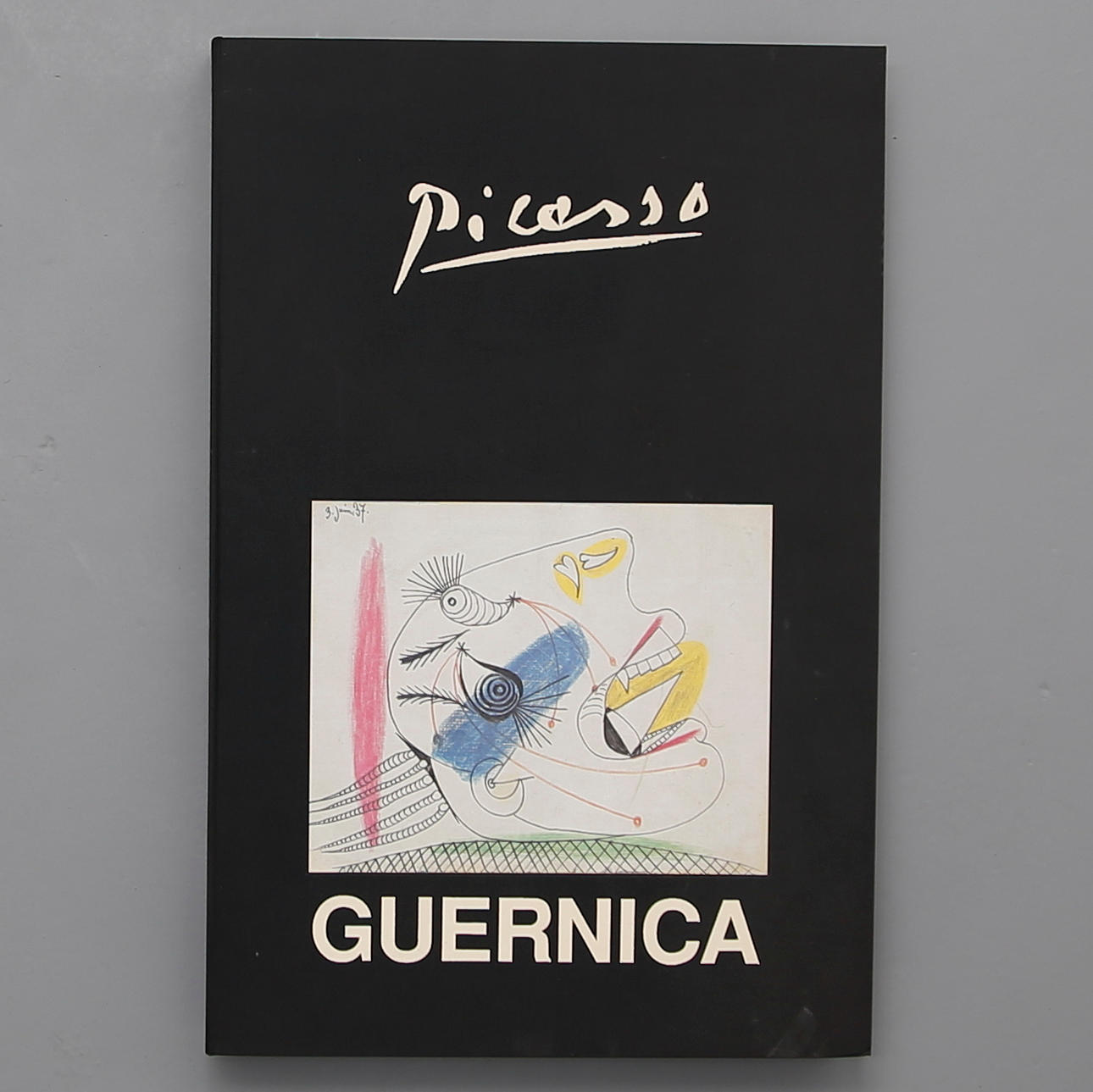 PABLO PICASSO. EFTER. Mapp 'Guernica'.