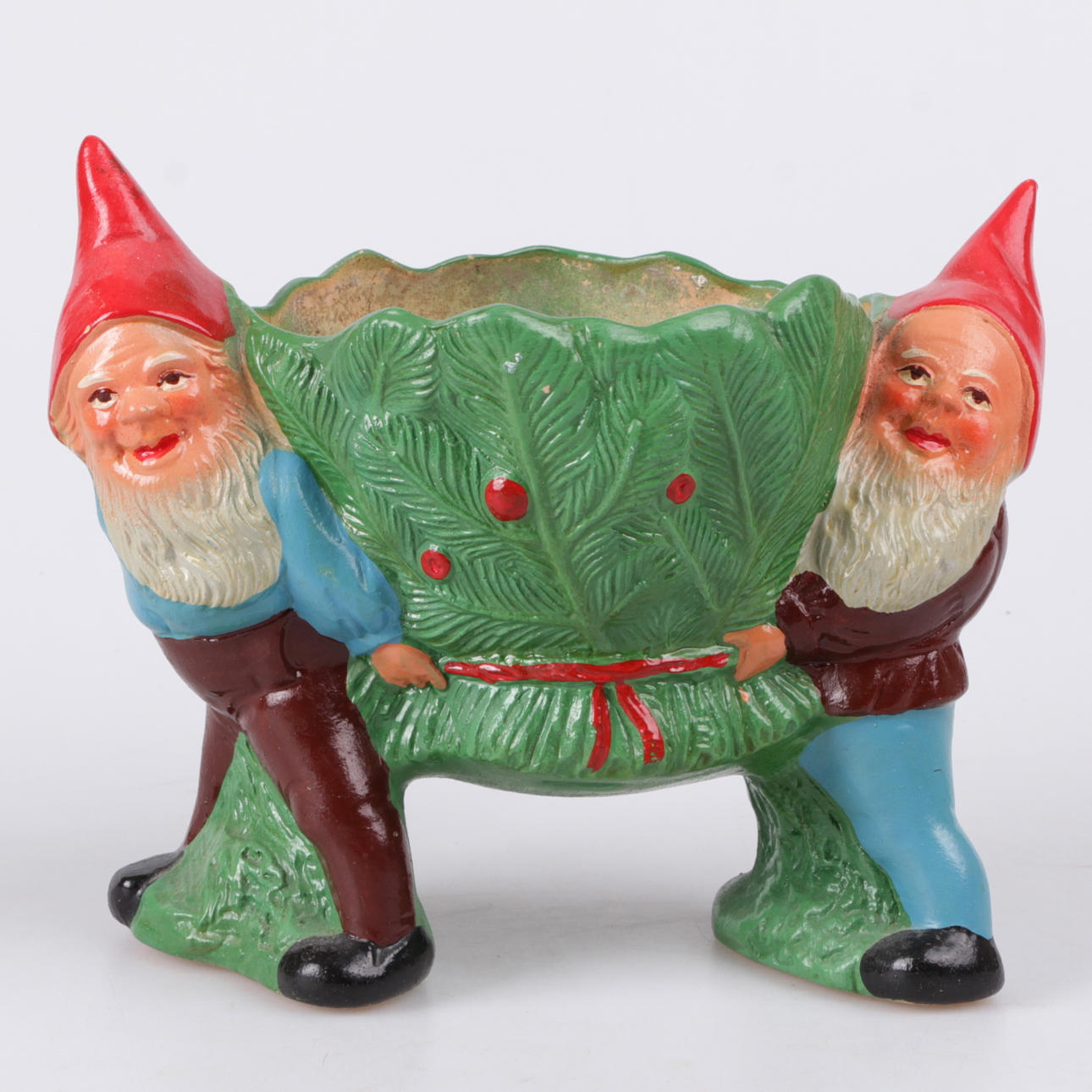 KRUKA MED TOMTAR, keramik, Tyskland, 1900-talets första hälft.