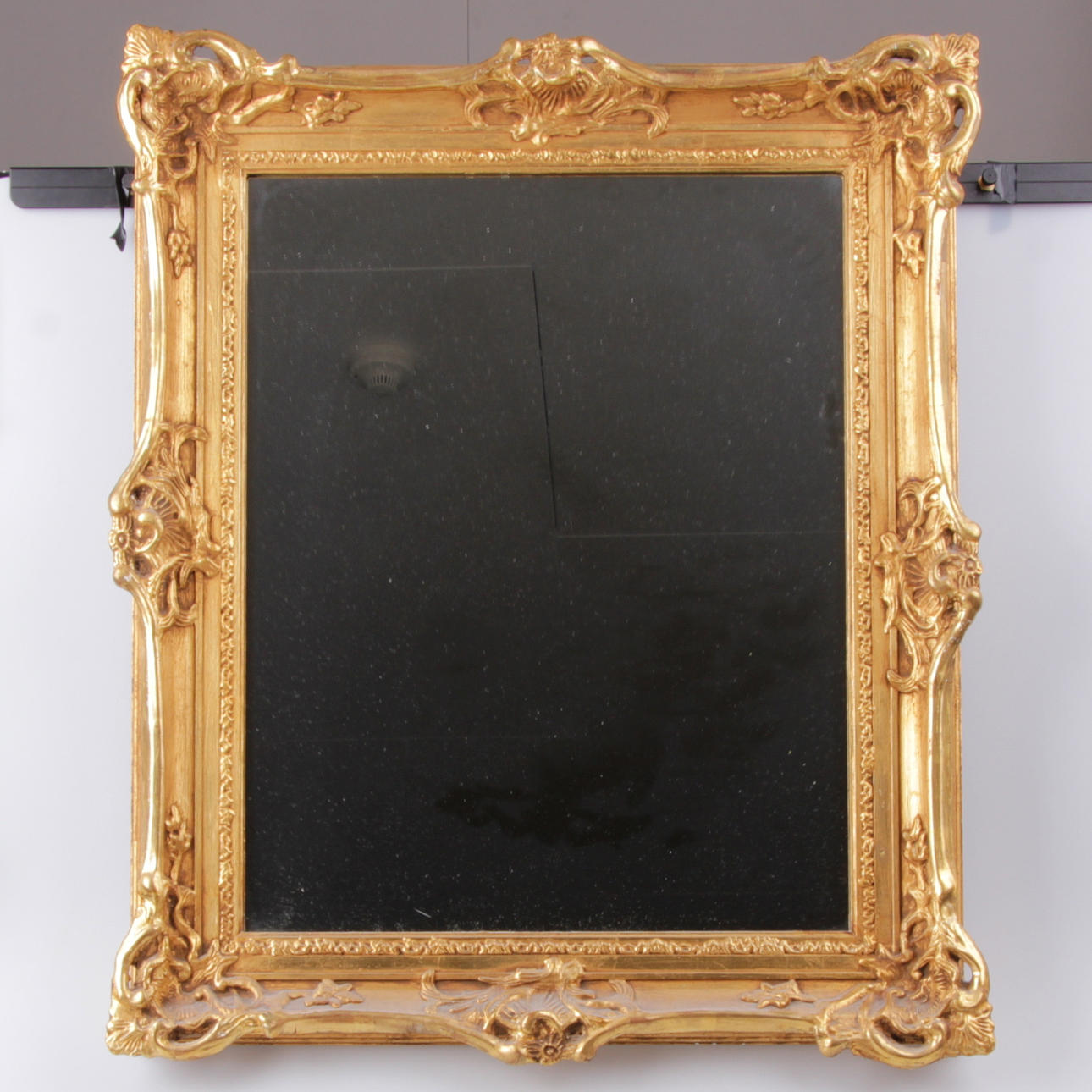 SPEGEL, förgylld, Oscariansk stil, 1900-tal.