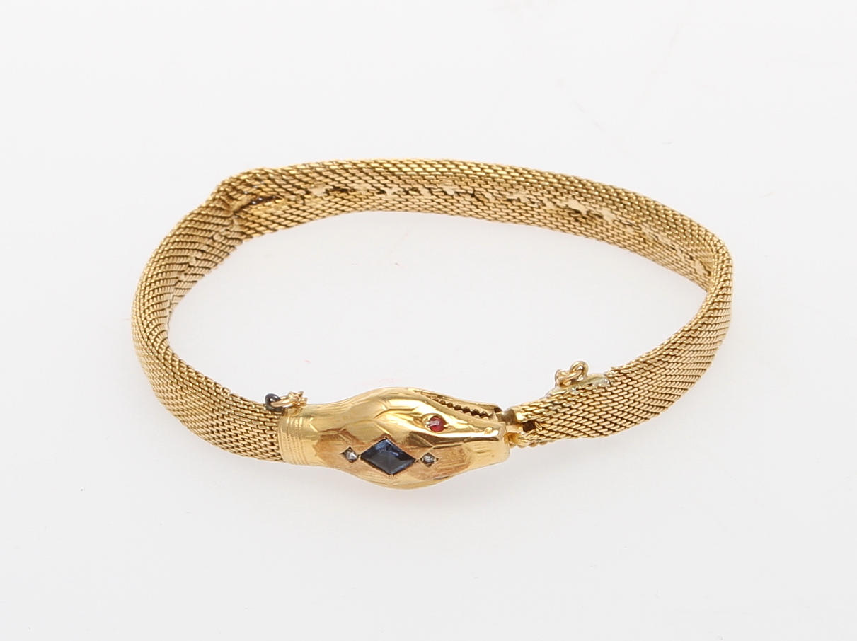 ARMBAND, 18k guld.