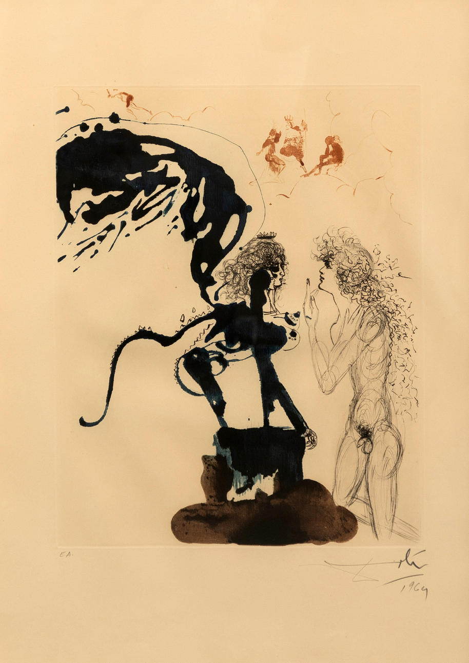 SALVADOR DALI (1904-1989). Ödipus.