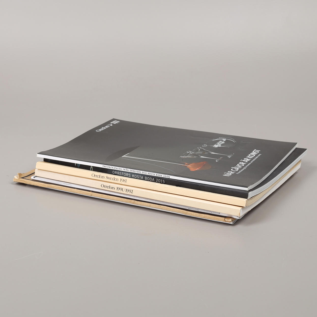 ORREFORS GLASBRUK, catalogues, 1900/2000s. Books, Maps & Manuscripts ...