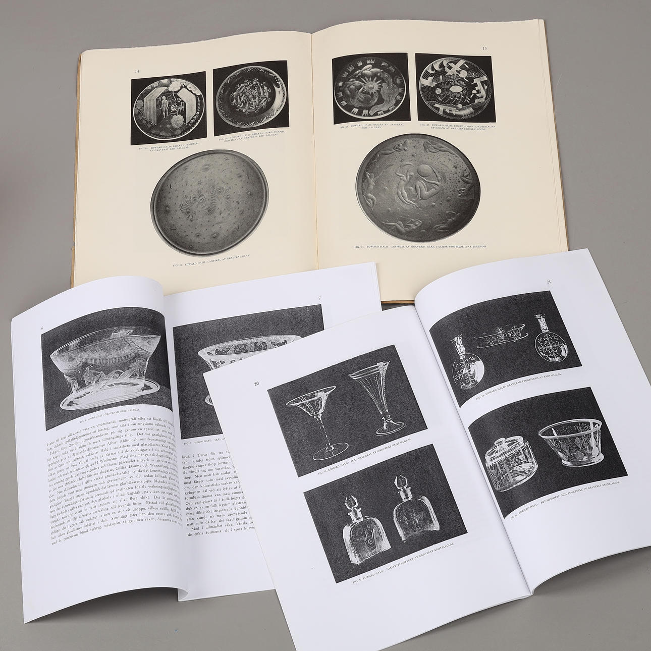 ORREFORS GLASBRUK, catalogues, 1900/2000s. Books, Maps & Manuscripts ...