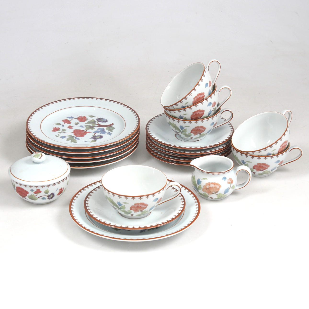 JACKIE LYND. Teservisdelar, , porslin, "Eden", Rörstrand.