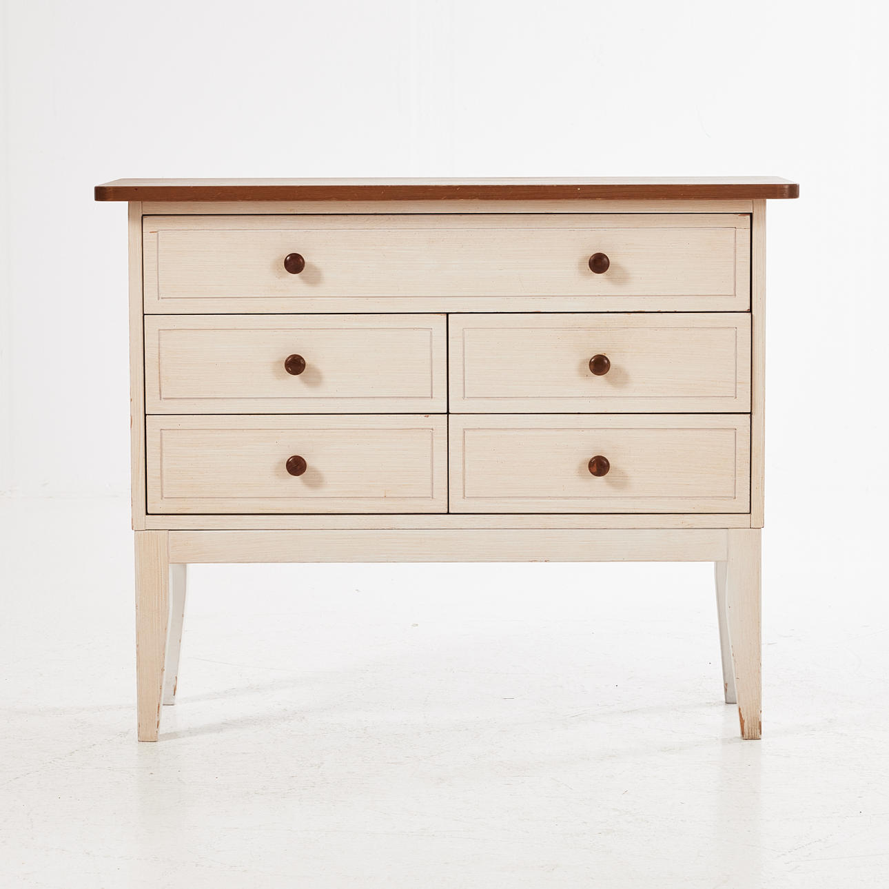 ENGLESSON, Kommode, 2000 gekauft, 5 Schubladen, Holzgriffe.