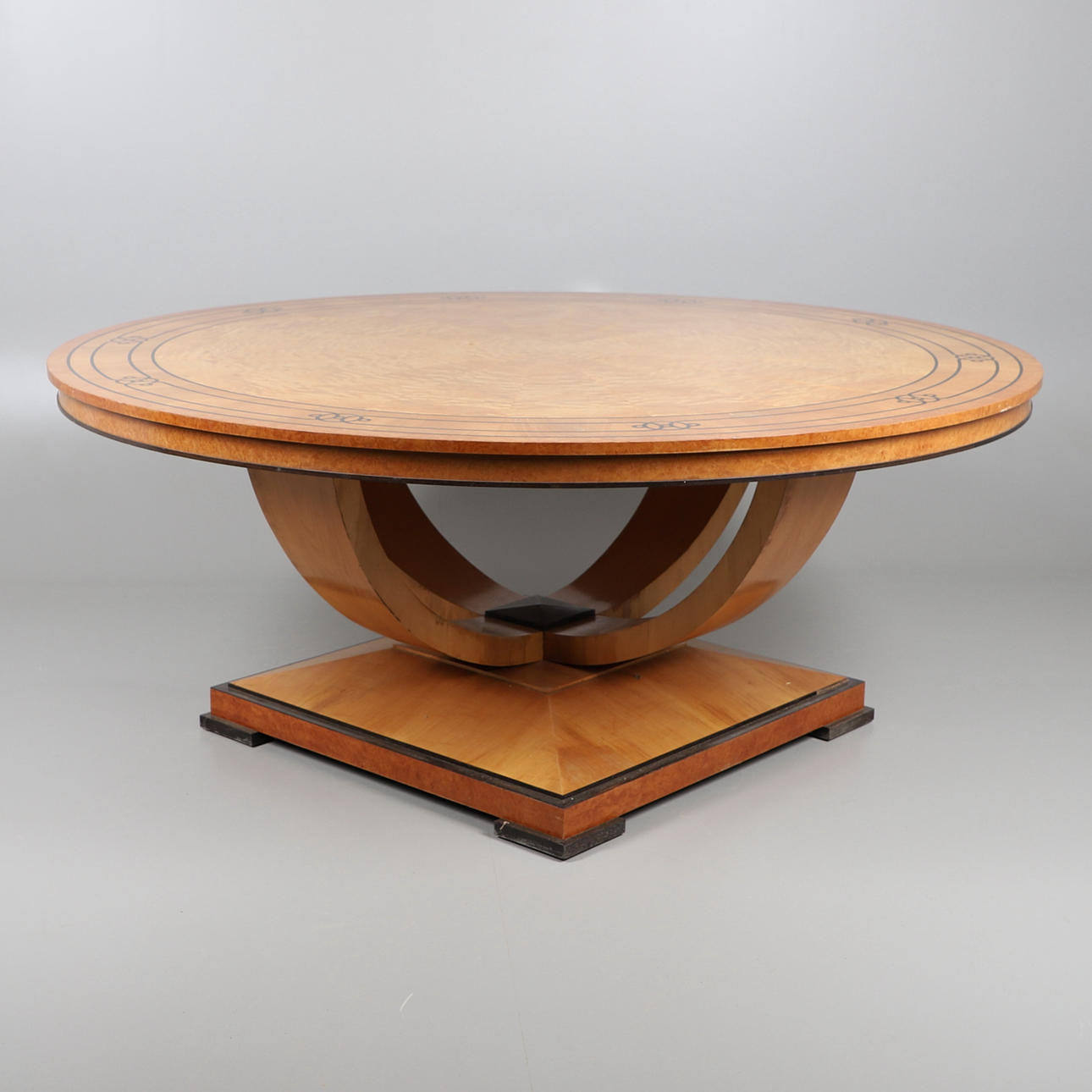 MARTIN DODGE - LARGE ART DECO STYLE CENTRE TABLE.