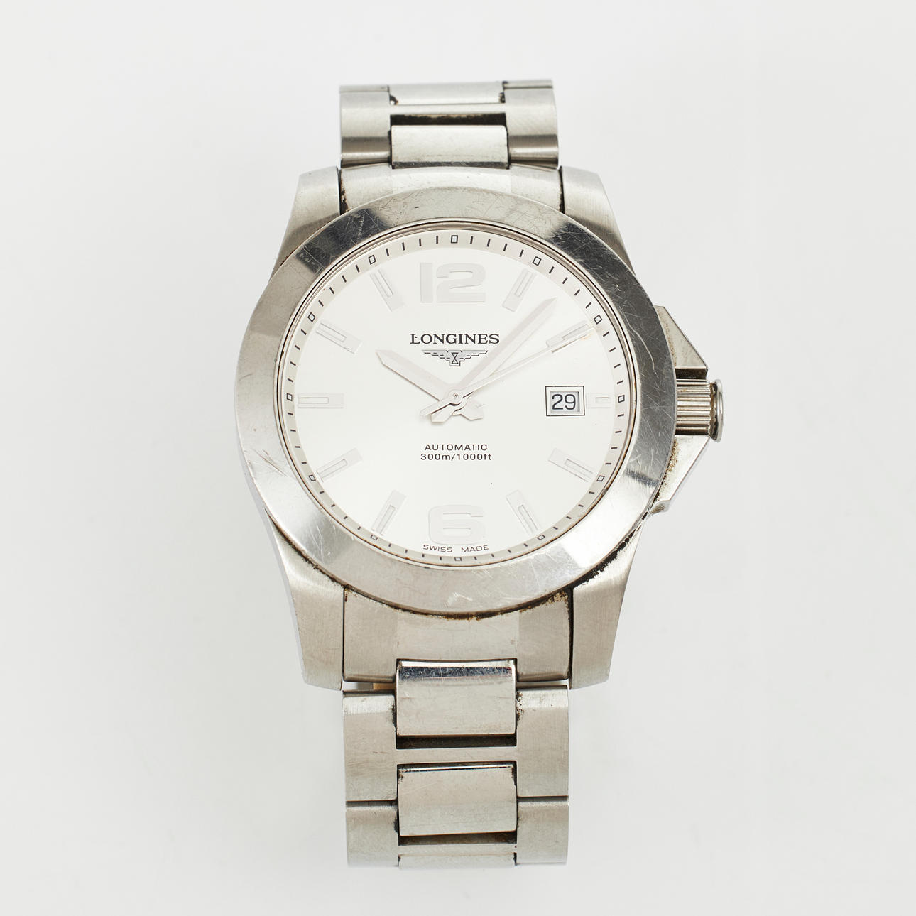 LONGINES, wristwatch, Conquest, steel.