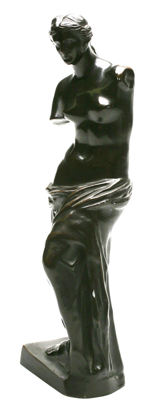 UNBEKANNTER KÜNSTLER. SKULPTUR, Venus av Milo, efter antiken, omkring 1900.